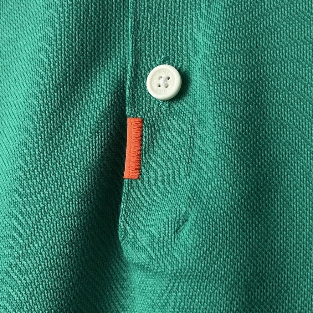 The Nike Polo Golf Tiger Woods Shirt Mens Medium Frank Neptune Green - Picture 4 of 10
